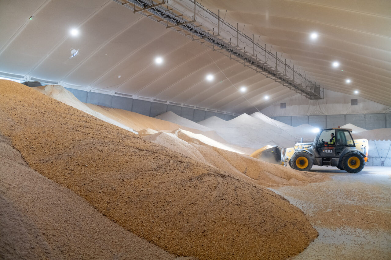 Magazyny masowe - przeładunek i krótkookresowe magazynowanie zbóż i innych produktów „agro” 