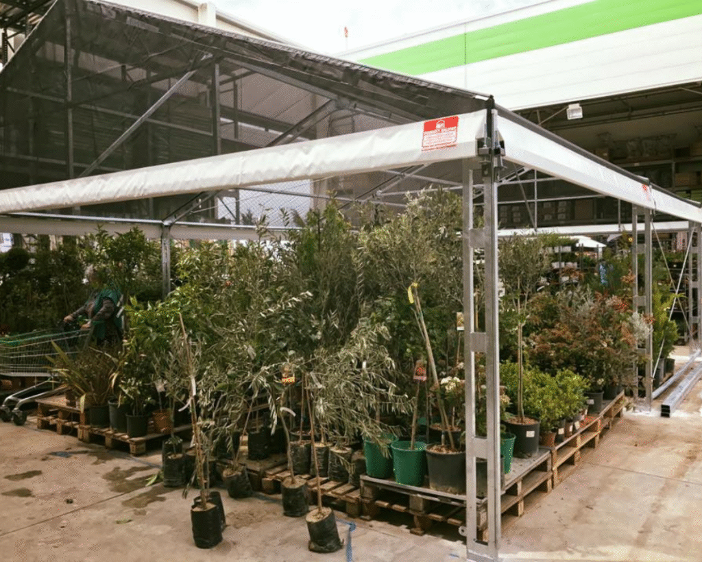 hala namiotowa do upraw roślin