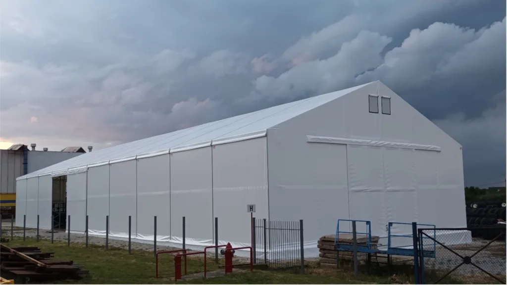 Hala namiotowa jako alternatywa w organizacji magazynowania towarów